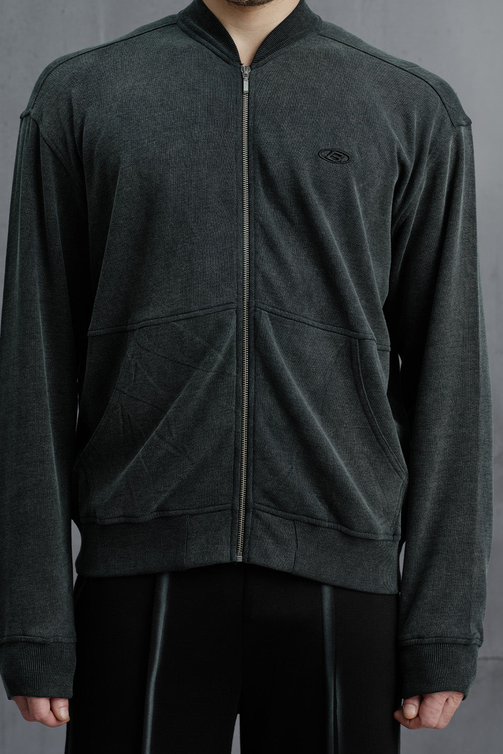 Obsidian Wash Zip Jacket